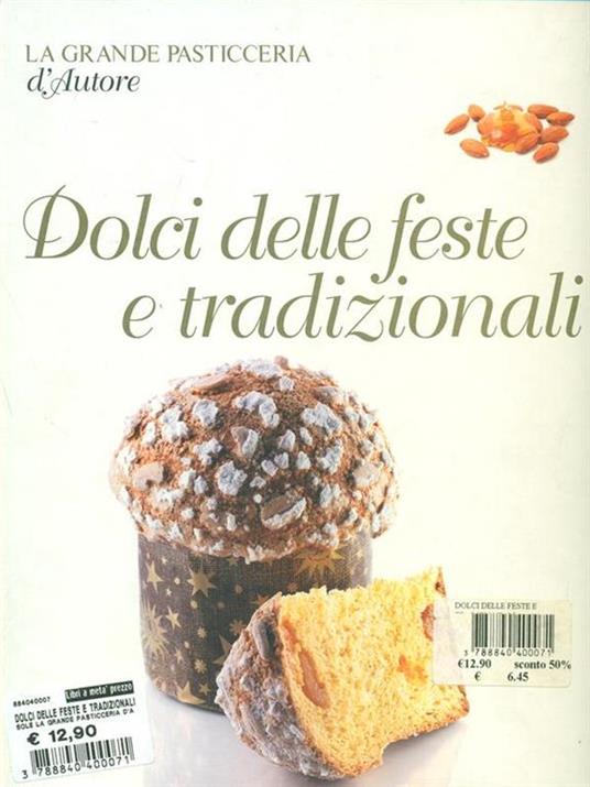 Dolci delle feste e tradizionali - copertina