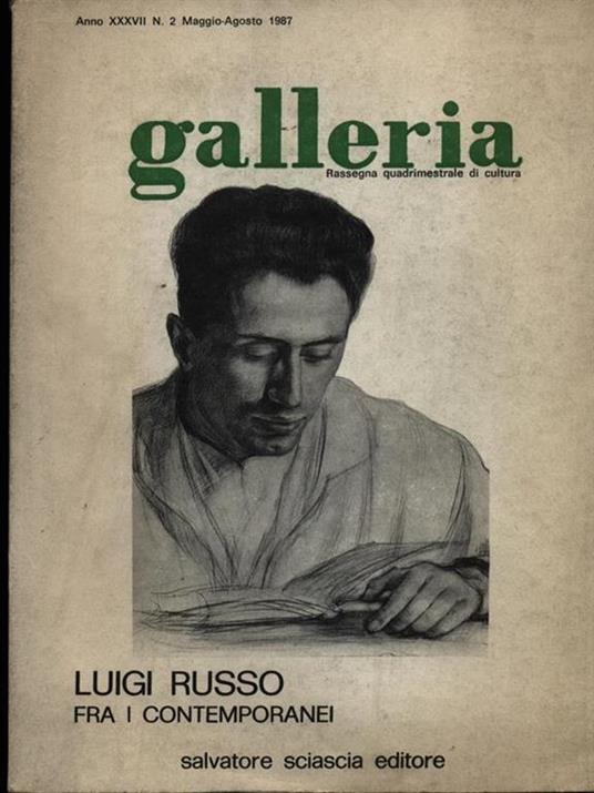 Galleria n. 2 - maggio agosto 1987 - copertina
