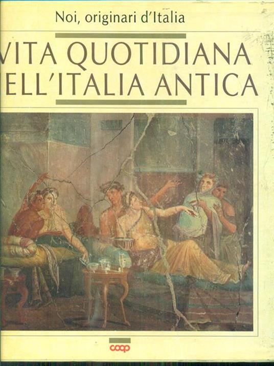Vita quotidiana nell'Italia antica - copertina