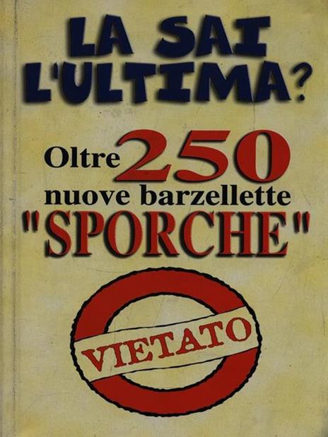 La sai l'ultima? - copertina