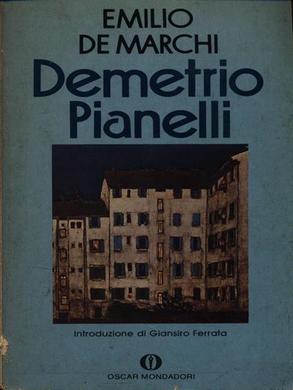 Demetrio Pianelli - Emilio De Marchi - copertina