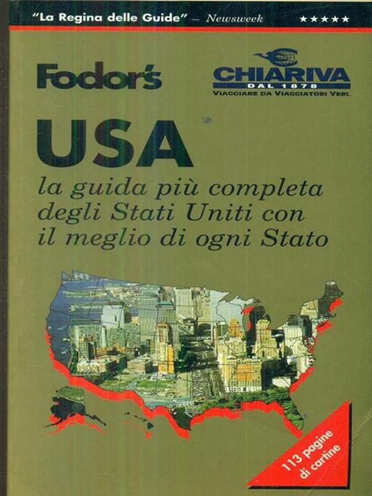 Fodor's USA - copertina