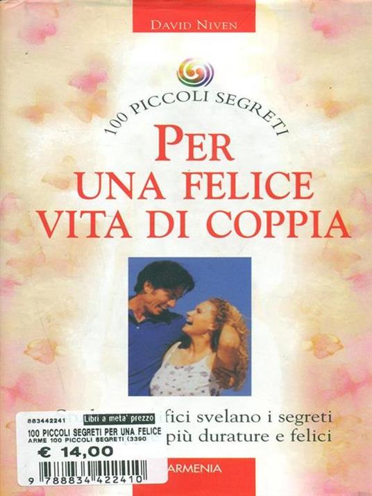 100 piccoli segreti per una felice vita di coppia - David Niven - copertina