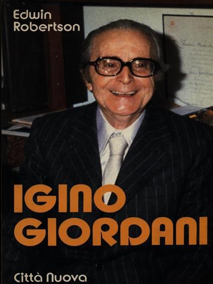 Iginio Giordani - Edwin Robertson - copertina