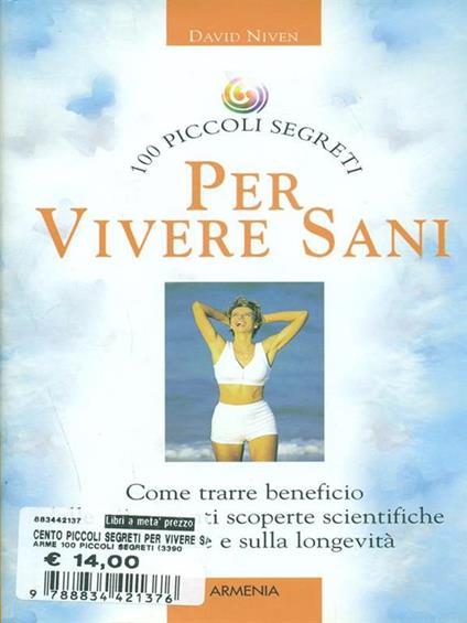 100 piccoli segreti per vivere sani - David Niven - copertina