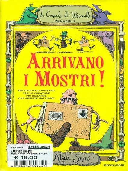 Arrivano i mostri! Le cronache di Ponteratto - Alan Snow - copertina