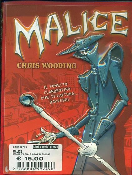 Malice - Chris Wooding - copertina
