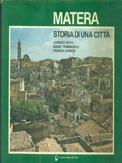 Matera storia di una città - copertina