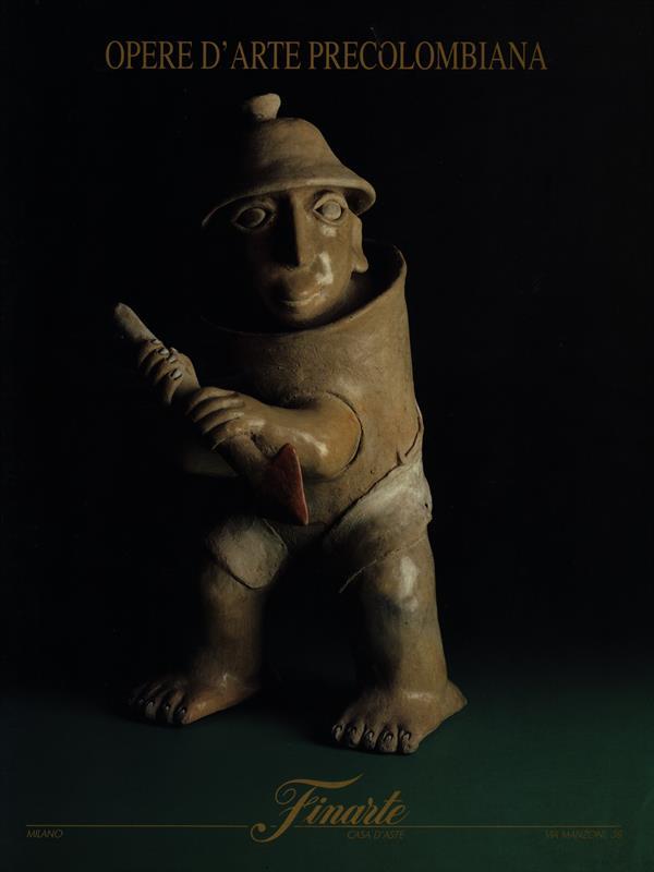 Opere d'arte precolombiana asta 846/10 dicembre 1992