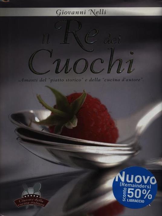 Il re dei cuochi - Giovanni Nelli - copertina