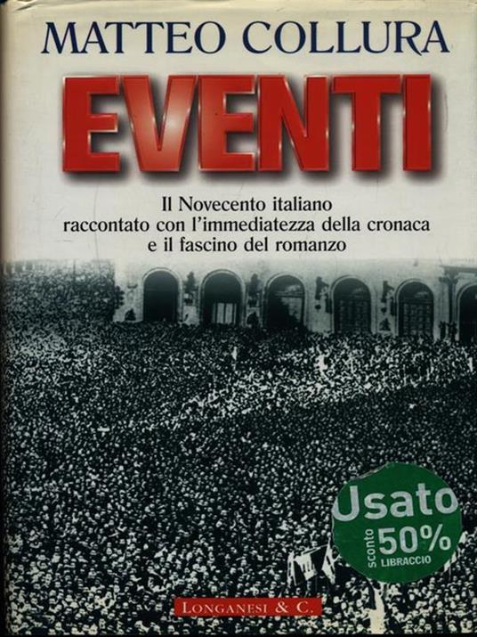 Eventi - Matteo Collura - copertina