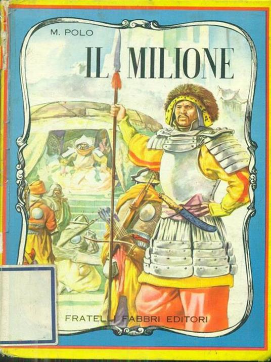 Il milione - Marco Polo - copertina
