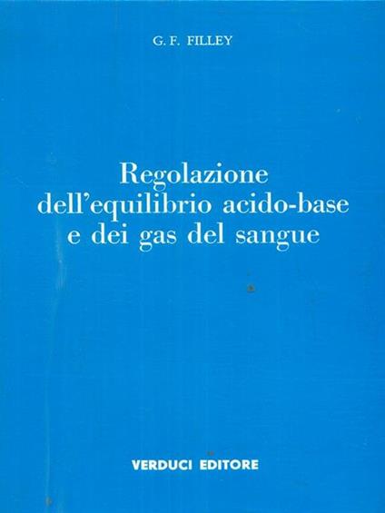 regolazione dell'equilibrio acido base e dei gas del sangue - copertina