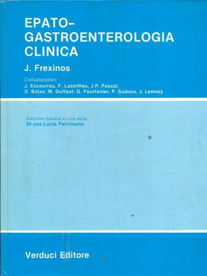 epato gastroenterologia clinica - J. Frexinos - copertina