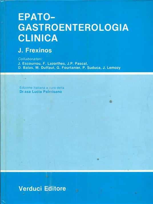 epato gastroenterologia clinica - J. Frexinos - copertina