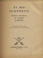 Ti ho scoperto