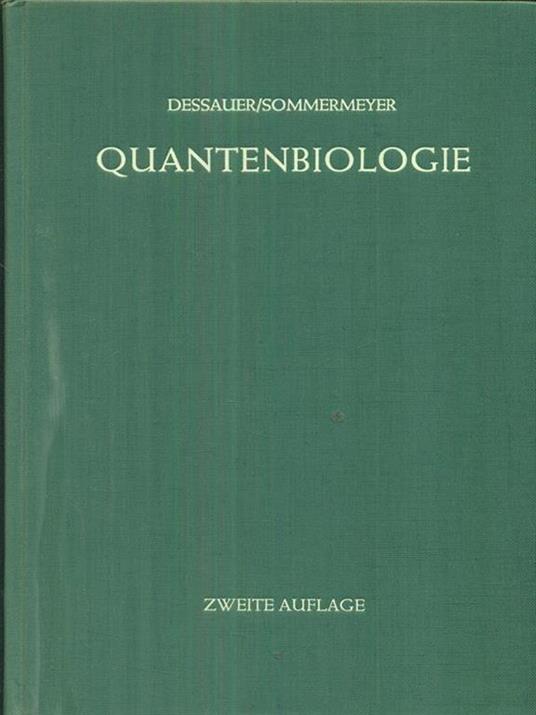quantenbiologie - 2 auflage - copertina