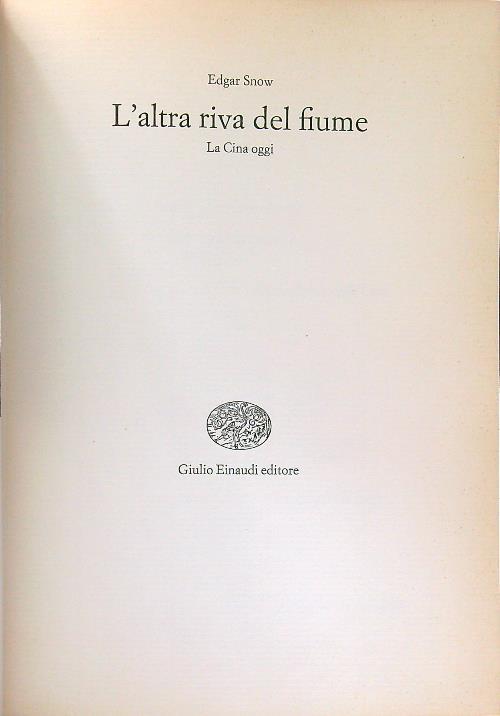 L' altra riva del fiume