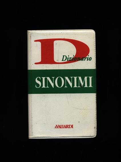 Dizionario Sinonimi - copertina