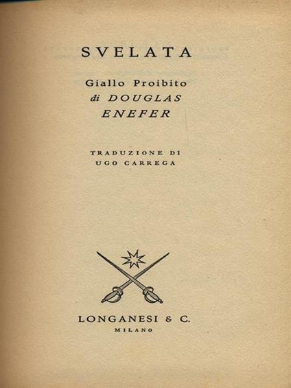 Svelata - Douglas Enefer - copertina