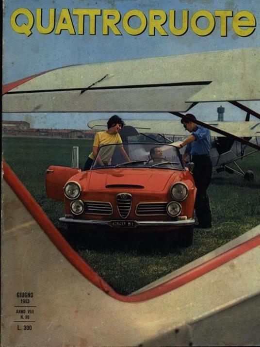 Quattroruote n. 6 Fsc. 90/giugno 1963 - copertina