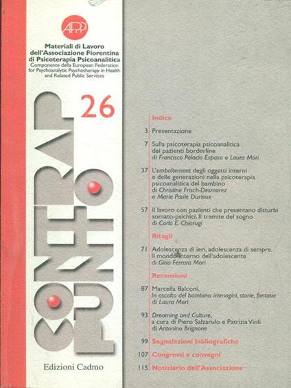 Contrappunto 26 - copertina