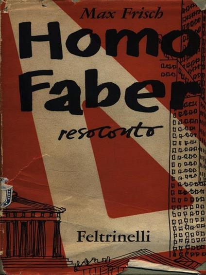 Homo Faber - Max Frisch - copertina