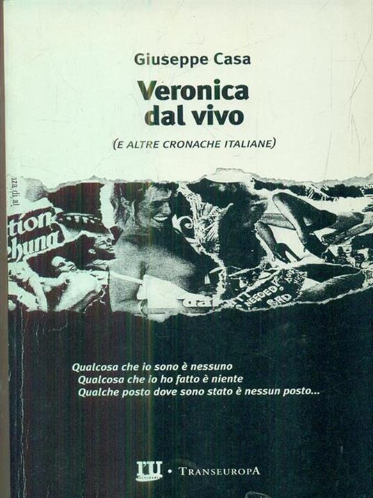 Veronica dal vivo - copertina