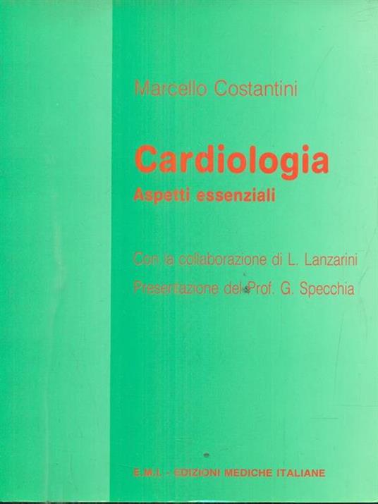 Cardiologia aspetti essenziali - Marcello Costantini - copertina