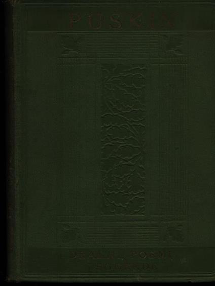 Drammi, poemi, leggende - Aleksandr Puskin - copertina