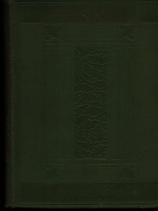 Drammi, poemi, leggende - Aleksandr Puskin - copertina