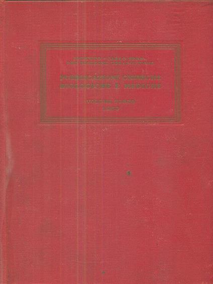 Pubblicazioni chimiche biologiche e mediche volume terzo - copertina