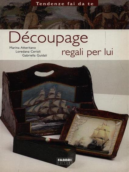 Decoupage. Regali per Lui - copertina