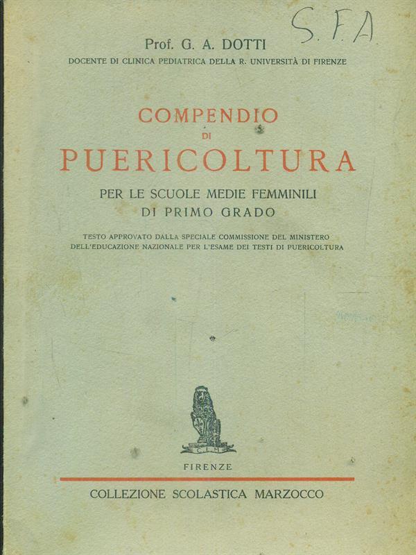 compendio di puericoltura