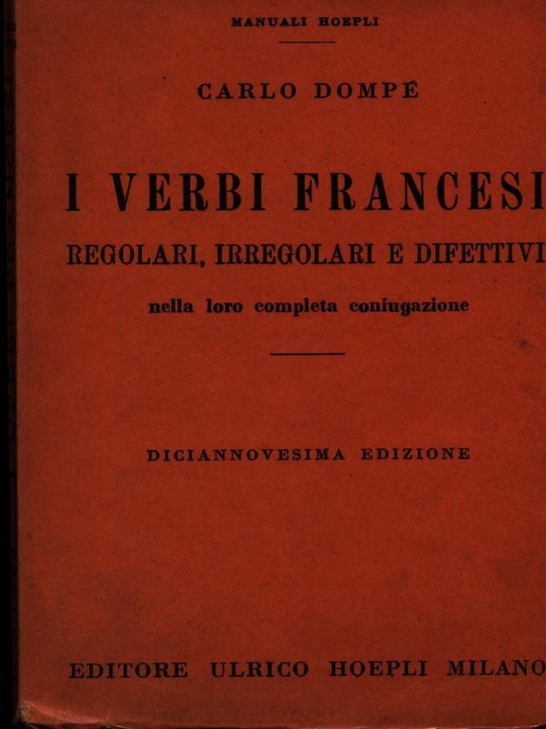 I verbi francesi