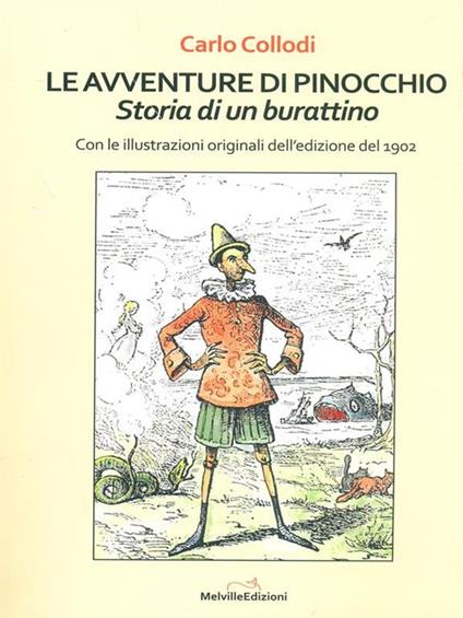 Le avventure di Pinocchio - Carlo Collodi - copertina
