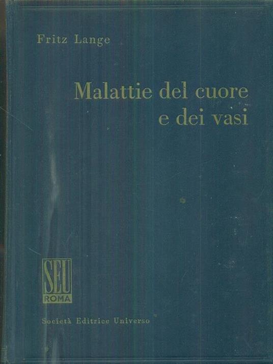 malattie del cuore e dei vasi - Fritz Lange - copertina