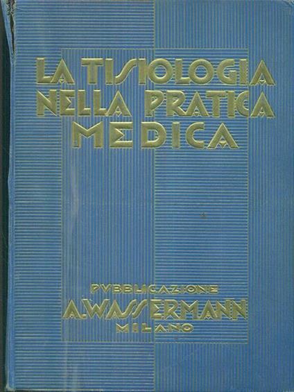 La tisiologia nella pratica medica - copertina