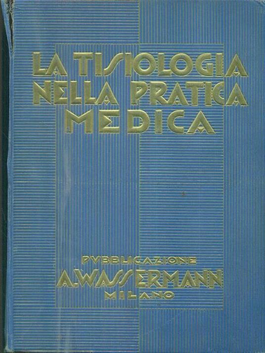La tisiologia nella pratica medica - copertina