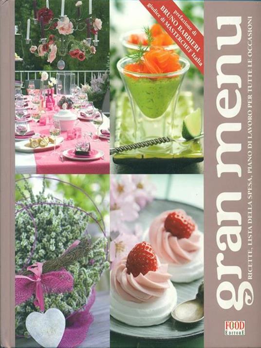 Gran menu - copertina