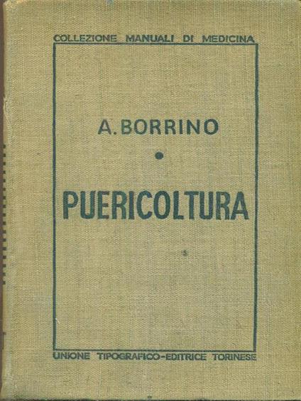 Puericoltura - Angiola Borrino - copertina