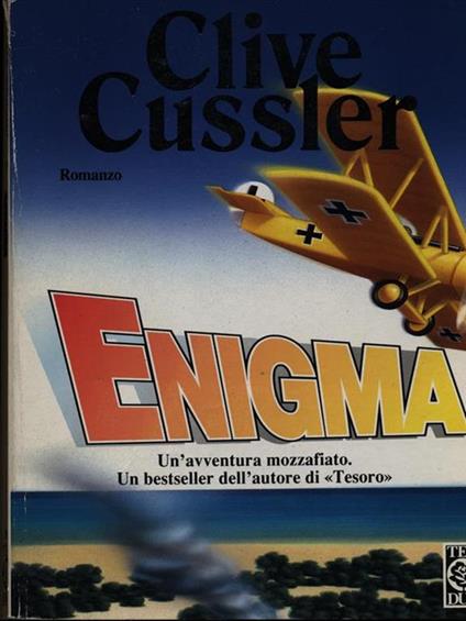 Enigma - Clive Cussler - copertina