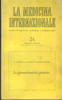 La medicina internazionale 24 / Luglio 1977 Le glomerulonefriti primitive - 2