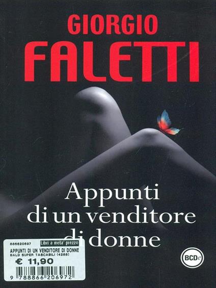Appunti di un venditore di donne - Giorgio Faletti - copertina