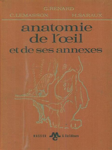 anatomie de l'oeil - copertina