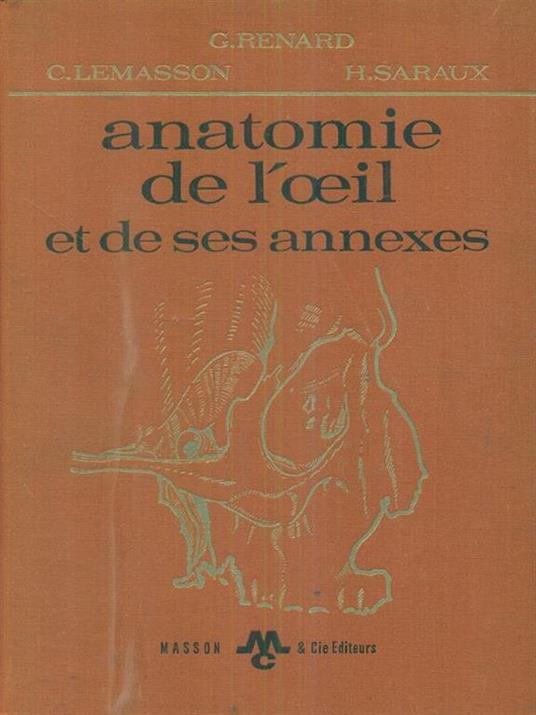anatomie de l'oeil - copertina
