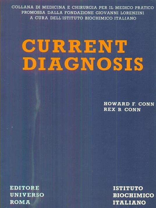Current diagnosis - Herbert William Conn - copertina