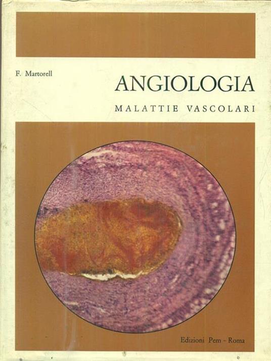 Angiologia malattie vascolari - F. Martorell - copertina
