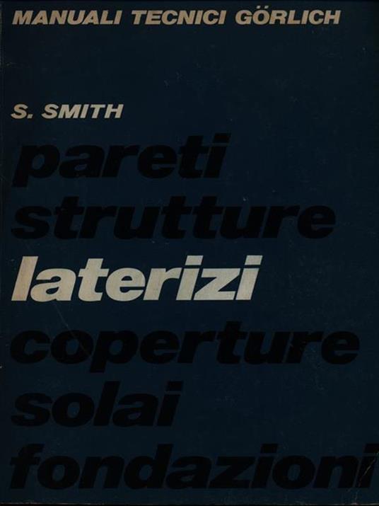 Laterizi - Shelley Smith - copertina