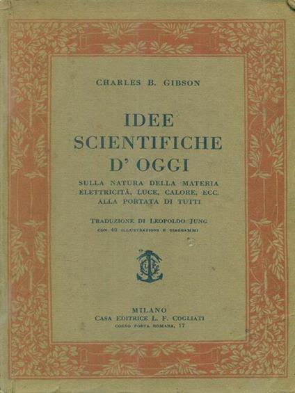 Idee scientifiche d'oggi - copertina